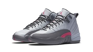 grey and pink 12s jordans