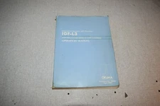 Okuma IGF-L3 OSP500L/OSP5000L-G CNC System Operation Manual
