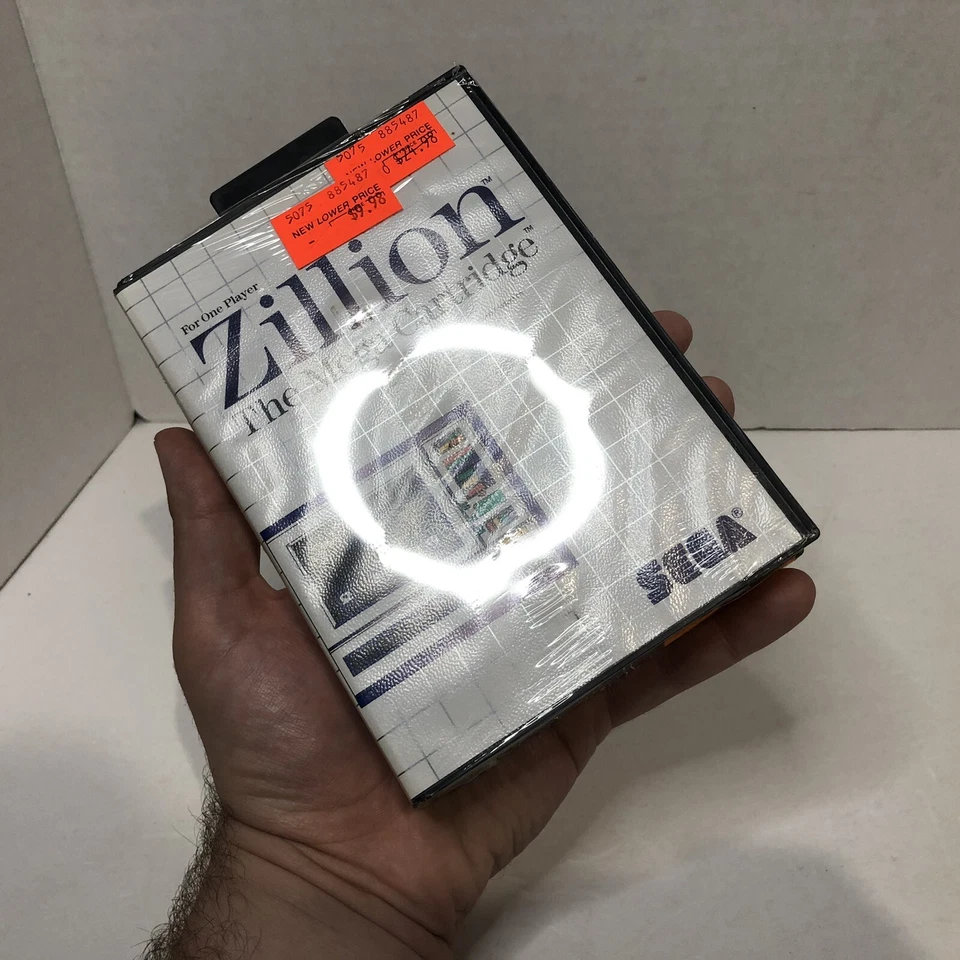 Zillion (Sega Master System SMS 1987) NEW FACTORY SEALED, RARE! - Image 4 of 4