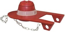 NEW KORKY 100BP UNIVERSAL 2" RED TOILET REPLACEMENT RUBBER FLAPPER 7079981