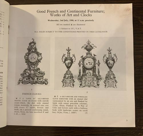 Sotheby’s Belgravia Catalogue, English Furniture, April 1980 + Price List - Picture 7 of 12