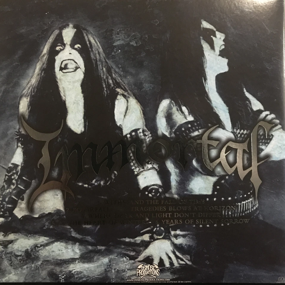 Immortal - At The Heart Of Winter LP 2024 Osmose - OPLP079 [Gold/Black Galaxy] - Image 4 of 4