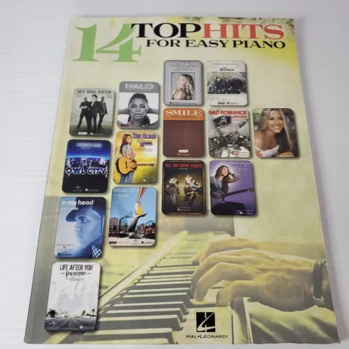 14 Top Hits For Easy Piano Songbook Sheet Music Hal Leonard Favorites 