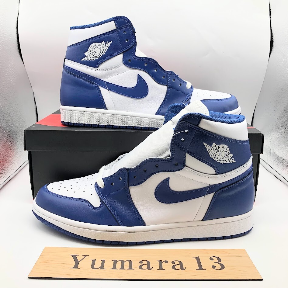 Size 10.5 - Jordan 1 Retro High OG Storm Blue 2016 for sale online  