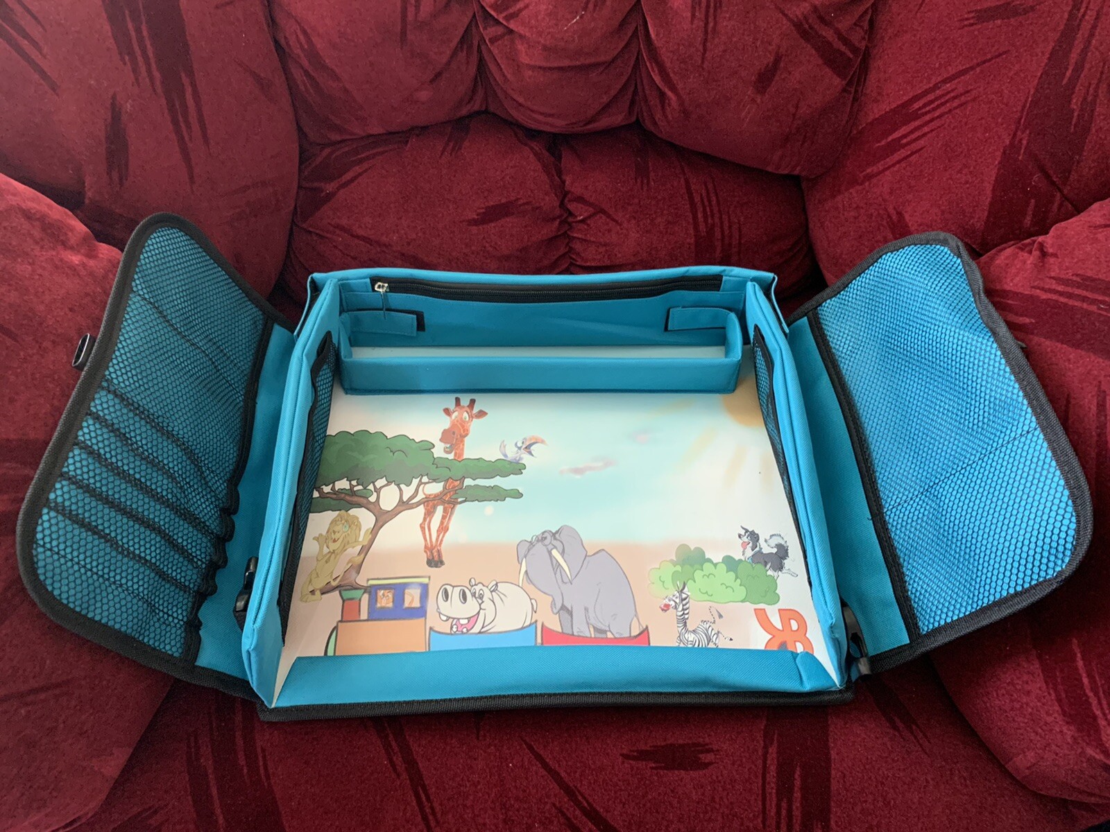 Kids Travel Tray, Car Seat Tray, Travel Tray for Kids Car Seat, Toddler Car A...