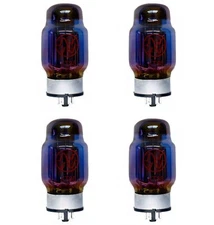 KT88 BLUE version  KT88 JJ Electronic Valve New 4 Tubes Quad Matched DHL EXPRESS
