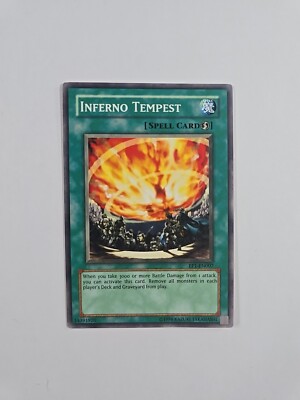 inferno tempest yugioh deck Inferno Tempest EP1-EN007 Common Unlimited LP Yugioh