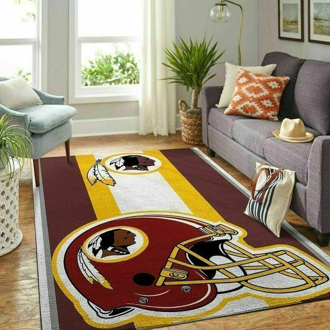 Washington Redskins Football Team Rugs Carpet Living Room AntiSkid