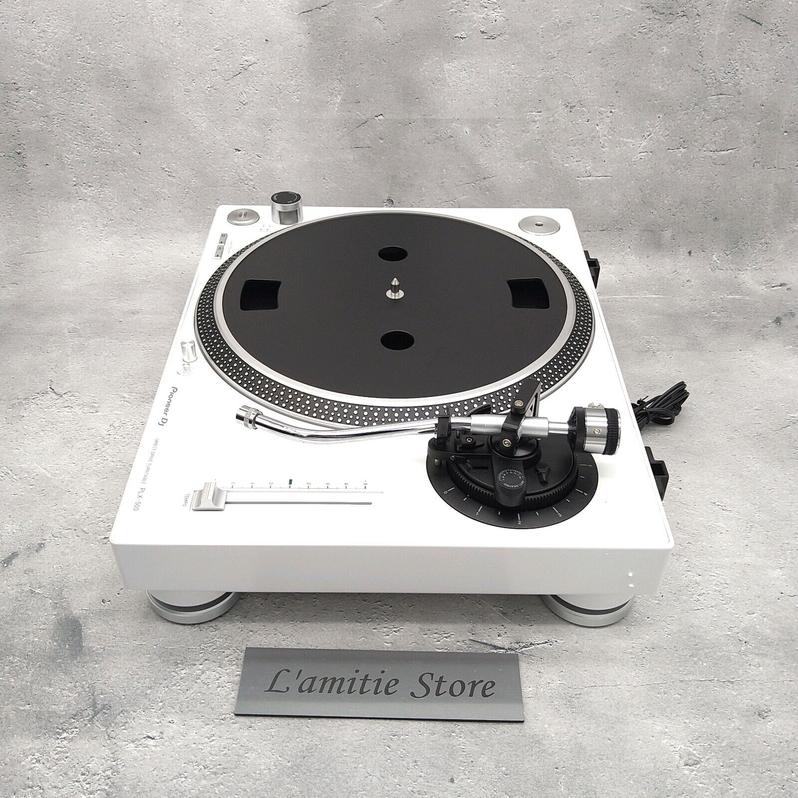 Pioneer PLX-500 White Direct Drive DJ Turntable PLX500 W 