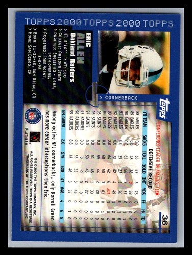 2000 Topps Football # 1 - 200 - Pick Your Card! - Picture 72 of 399