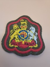 British Warrant Officer Class 1 - Rangabzeichen Patch (a) - in unbenutztem Zustand ..