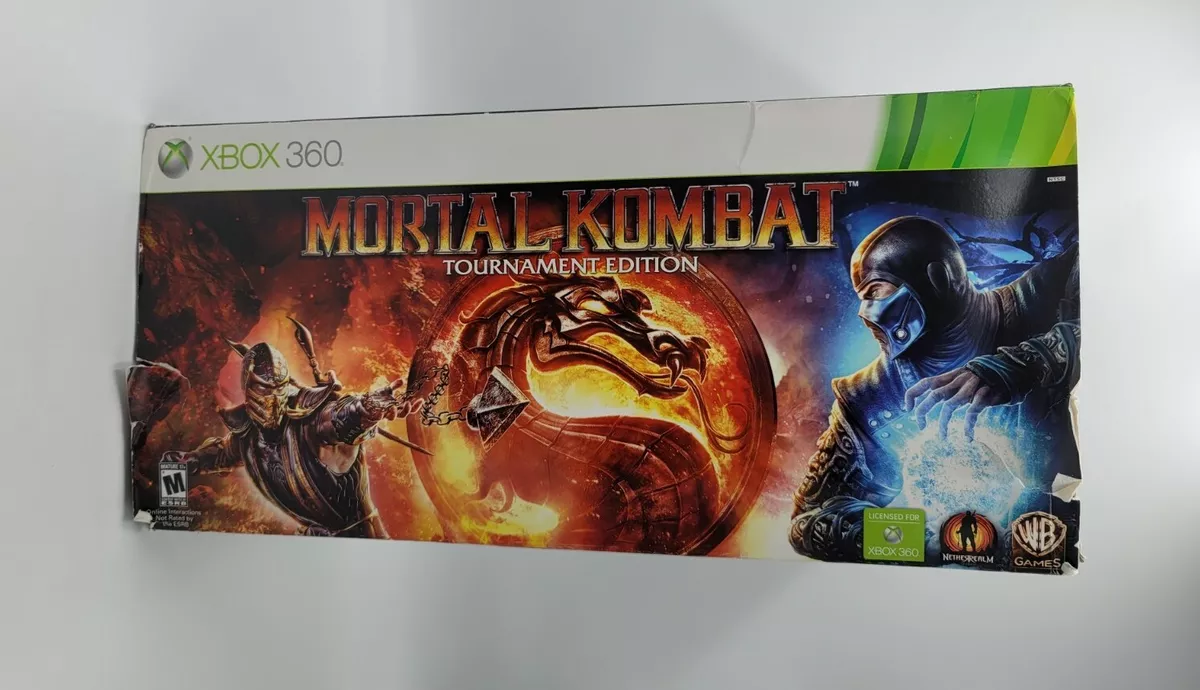 Mortal Kombat Tournament Edition Microsoft Xbox 360 XB360 New Sealed Rare