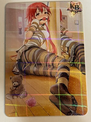 NEPTUNE Tied up Bound KB007 Holographic Goddess Story Anime Card