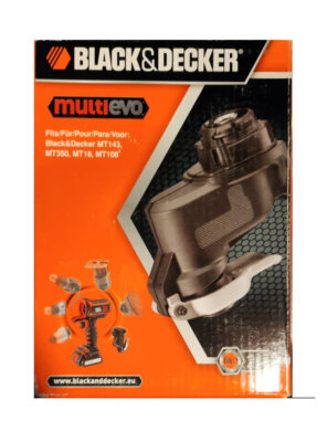 Black & Decker MTOS4-XJ Multiev- Multifunktionswerkzeug Oszillier-Kopf für MT18K