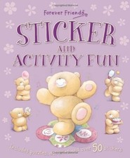 Forever Friends: Sticker and Activity Fun NEW Paperback Childrens Sticker Book