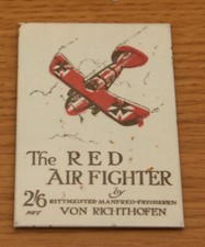 The Red Air Fighter by Rittmeister Manfred Freiherrn Von Richthofen Magnet  War 