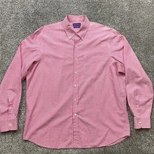 polo Ralph Lauren shirt Mens 2 button up long sleeve Dress stripe Purple label