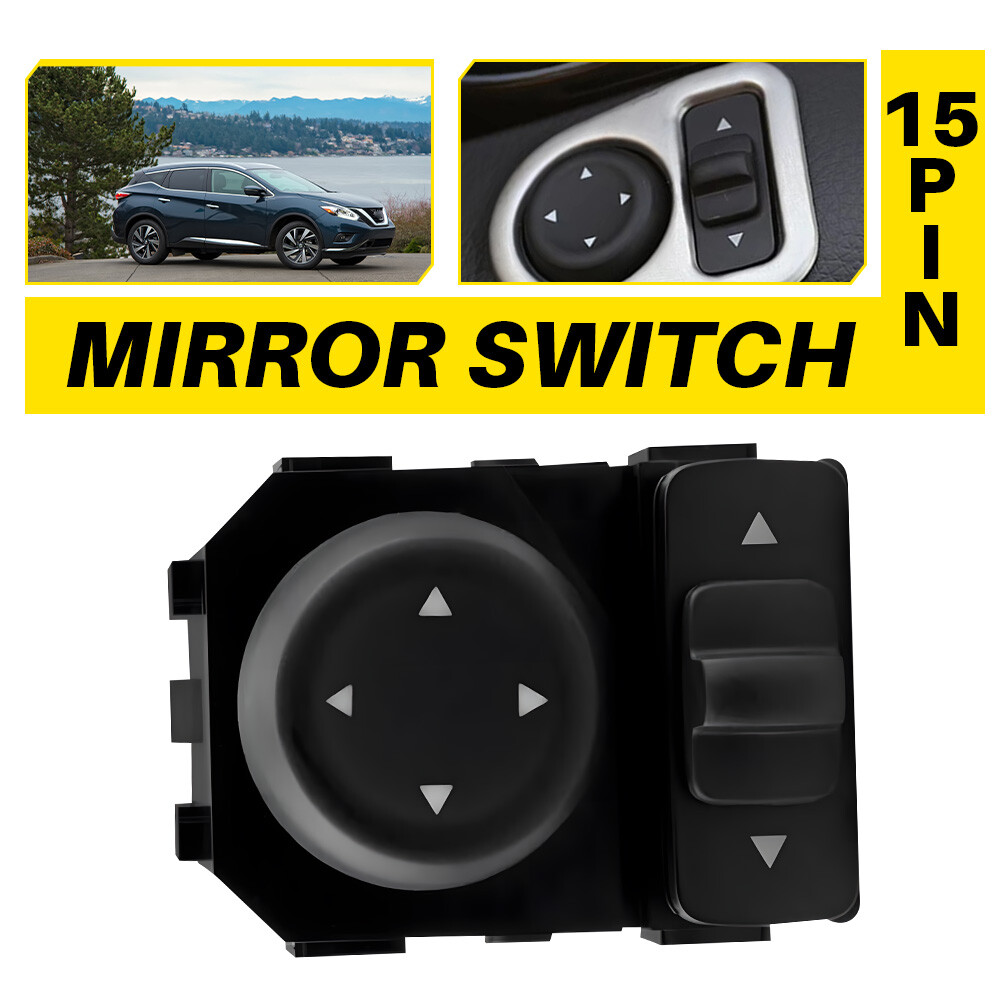 New Mirror Switch Control Fits Nissan Pathfinder Maxima Murano Rogue Altima Left