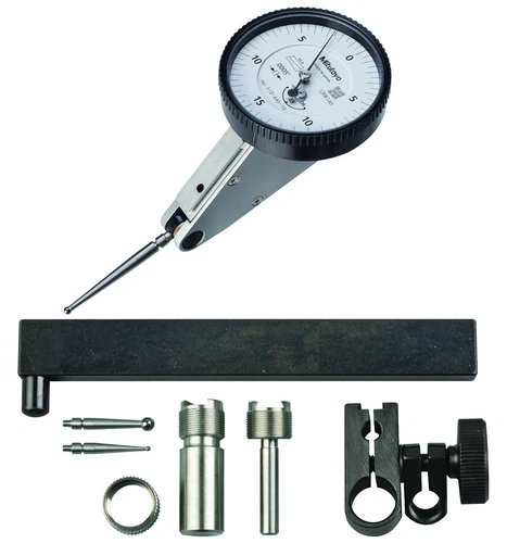 Mitutoyo 513-446-10T - Dial T.I Tilted Full Set .06" Range .0001" Grad, Long Tip