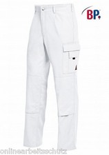 BP Malerhose Bundhose Arbeitshose Workerhose 100% Baumw. weiß 1486  Gr. 42 - 64