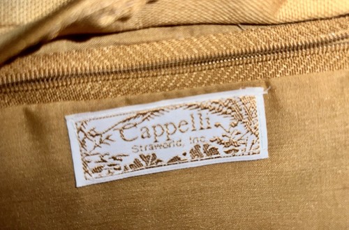 Capelli Straw World Woven Natural Purse Beaded Flamingo Basket Boho Beach - 第 4/8 張圖片