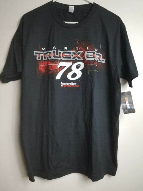 NWT Martin Truex Jr. Furniture Row Racing T-shirt NASCAR #78 Large | eBay
