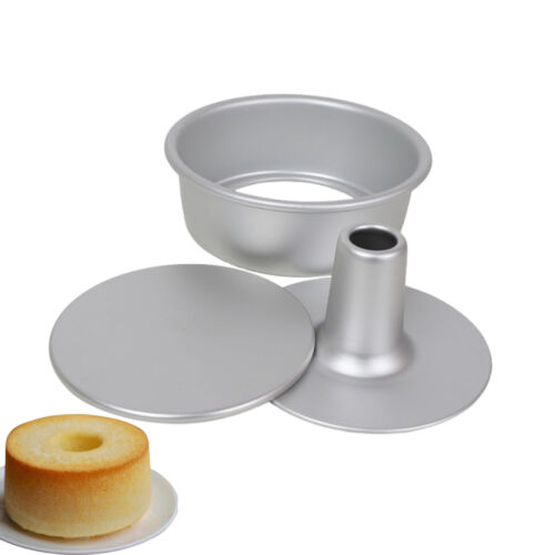 6/8/10in Chiffon Cake Mold DIY Donut Pan Mould Baking Ring Aluminum Alloy
