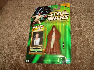 STAR WARS 2000 ''OBI-WAN KENOBI'' POWER OF THE JEDI-JEDI FORCE FILE LOT C