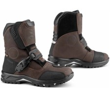 STIVALI BASSI BOOTS MOTO FALCO MARSHALL ADVENTURE IMPERMEABILI BROWN TG 41