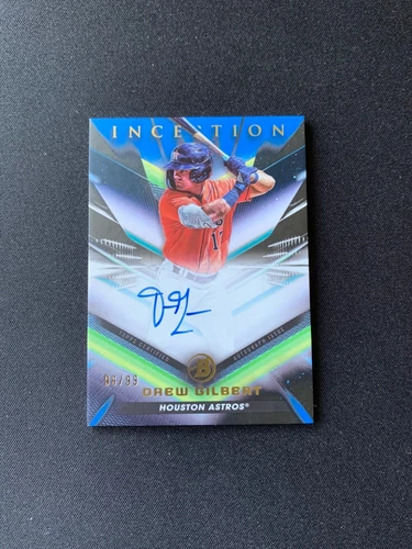 2023 Bowman Inception - Autographs Blue Foil #BPA-DG Drew Gilbert /99 (AU, RC)