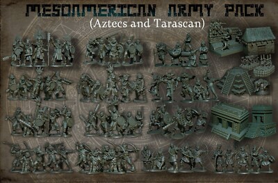 15mm Aztec Figur Packs for Impetus, TTS, Hail Ceaser - Red Copper Miniatures