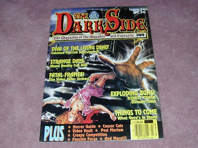 The DARK SIDE magazine # 54, Catriona MacColl, Exploding Bums, Darkside