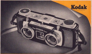 New Kodak Stereo Camera Vintage 1955 Print Ad 2 Superb New Viewers Kodaslide