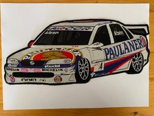 Opel Motorsport DTM Aufnäher Alzen, STW Paulaner Aufbügler, Patch, Sticker 