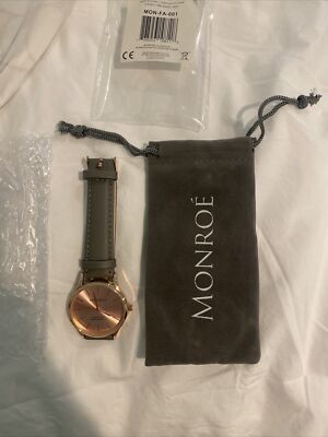 Monroe Watch Classique Watch in Sunburst Solerose New | eBay display picture 3