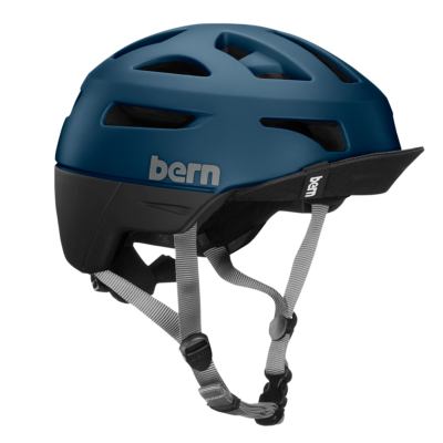 bern union bike helmet w flip visor Bern Union BOA Flip Visier Urban Commute Helm Fahrradhelm mattblau