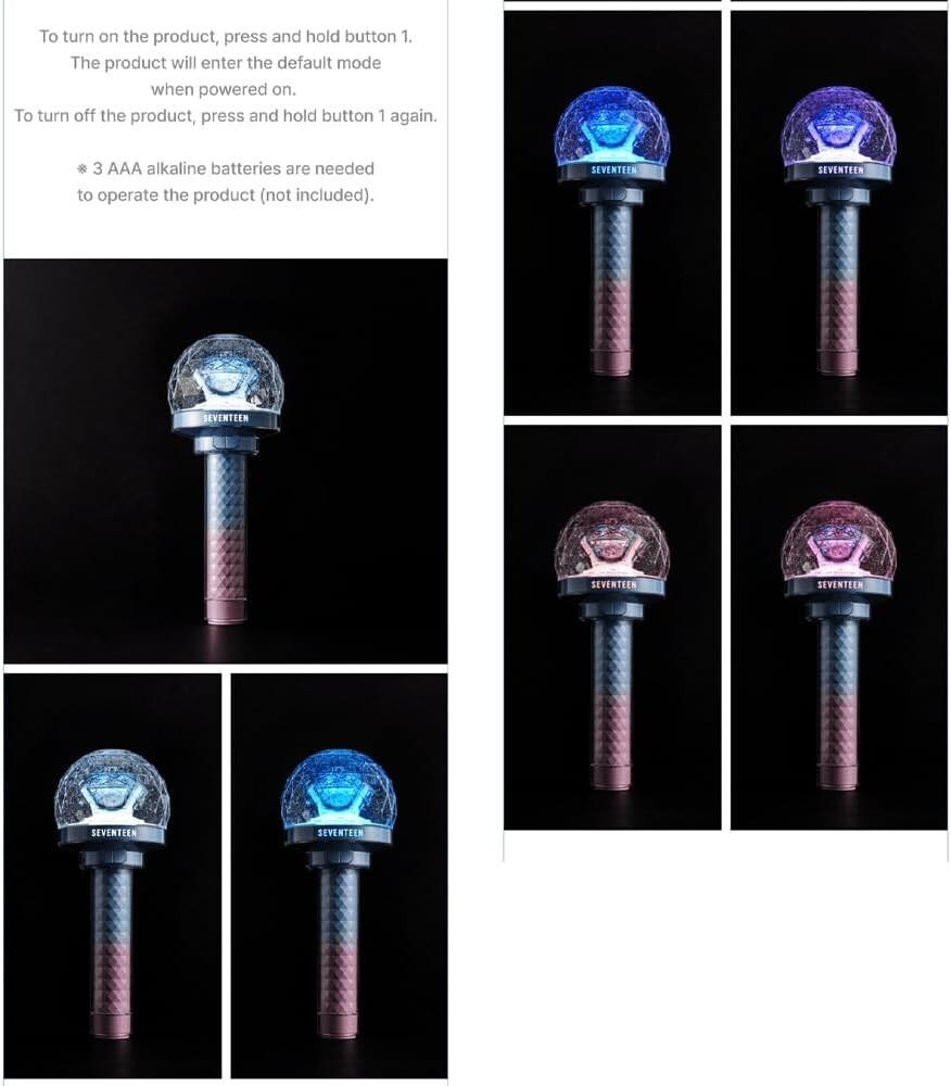 Seventeen 10th Anniversary Light Stick Official Ver. 3 | eBay