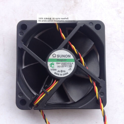 PHILIPS 60PL9200D/37 FAN GM1206PHV2-A 60x60x15mm 12V 1W 3Wire Silent Cooling Fan - Picture 2 of 5