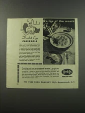 1945 Herb-Ox Bouillon Cubes Advertisement - recipe for Deviled Egg Casserole