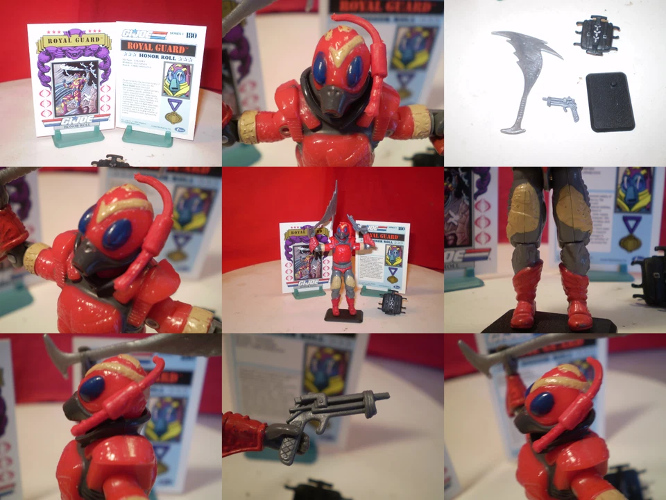 GI JOE COBRA-LA ROYAL GUARD 1987 100 %+ TARJETAS RARAS ANTENAS RARAS CONSTRUCTOR ARAH **** Foto 4 de 4