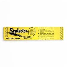 Sealector #100-01 Tracking Iron 165W Adjustable 100-350º USA