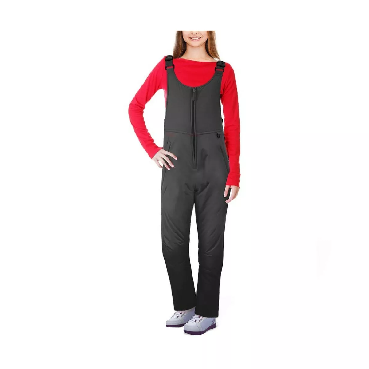 Ohuhu Women's Essential Insulated Snow Bibs Overalls Ladies Ski Bibs Pants