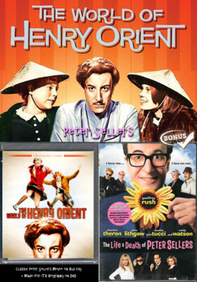 2 Peter Sellers THE WORLD OF HENRY ORIENT TT Blu-ray A/B/C + BIO DVD R1 OOP NEW