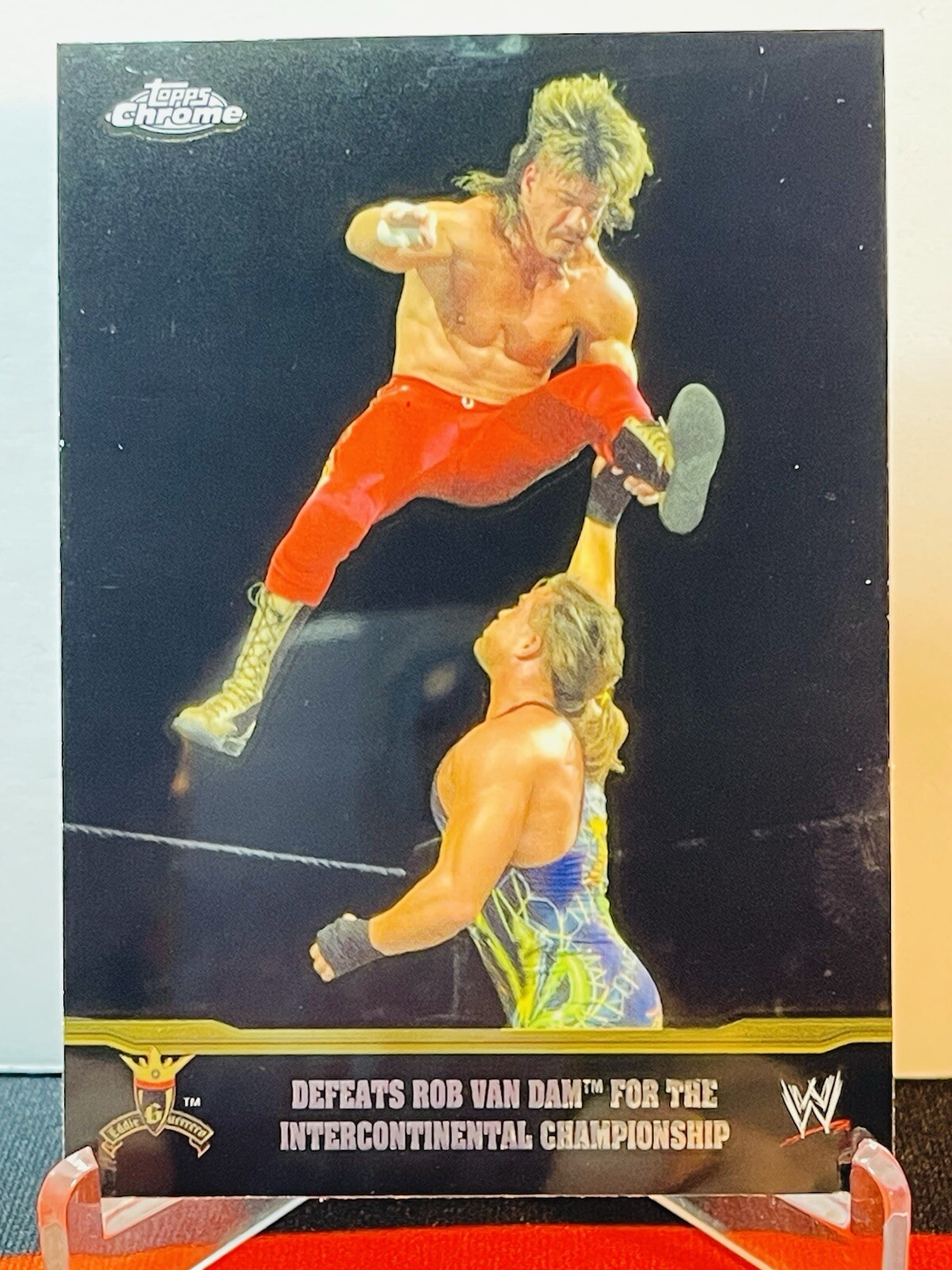 Eddie Guerrero Champion Spotlight 2014 Topps Chrome WWE #2 of 5 Def Rob Van Dam