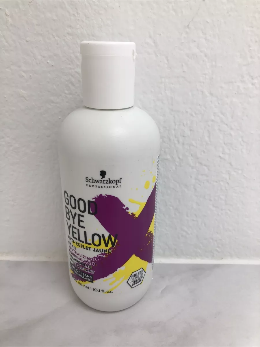 Goodbye yellow shampoo outlet