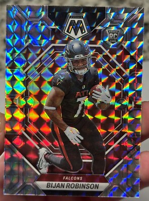 2023 Panini Mosaic BIJAN ROBINSON 284 RC Rookie Silver Mosaic