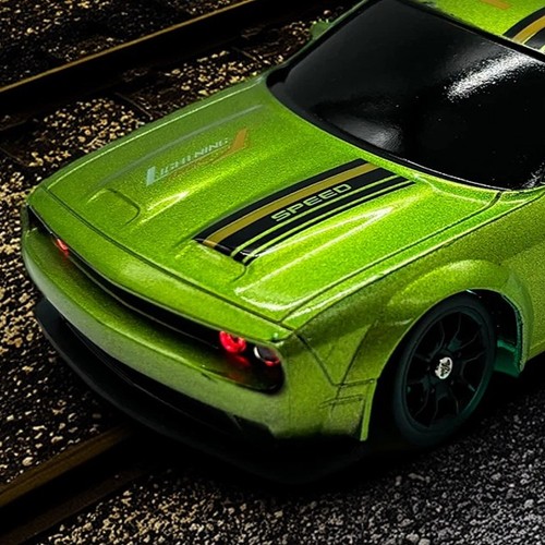 2.4G Mini RC Drift Car 1/43 Telecomando Veicoli da Corsa 4WD RTR Giocattoli ModelFHY - Foto 4 di 10