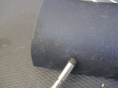 2006 Mazda Speed 6 Right Passenger Rear Door Sill Scuff Panel w/ metal insert - Picture 3 of 11