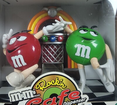M&M's Rock 'n Roll Cafe Dispenser ~ 1st Edition Collectible | eBay