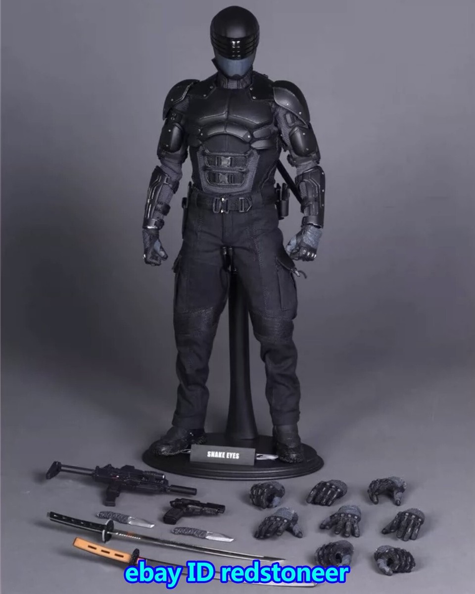 HOTTOYS G.I. Joe Snake Eyes Masked Man 1/6 Male Action Figure